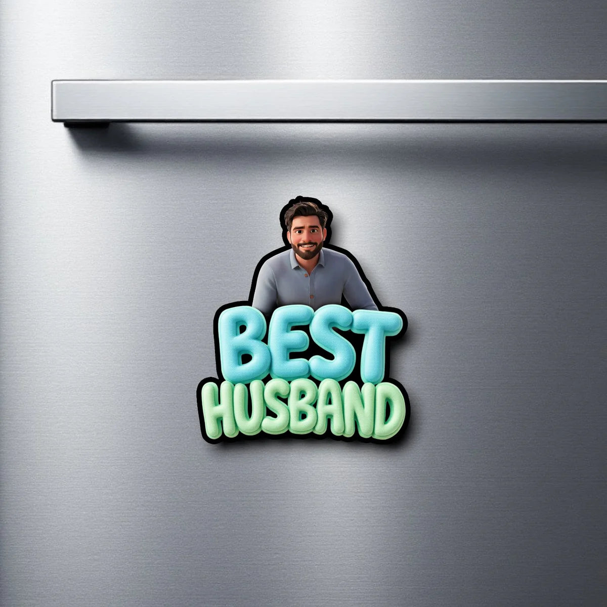 Best Husband Personalised Fridge Magnet