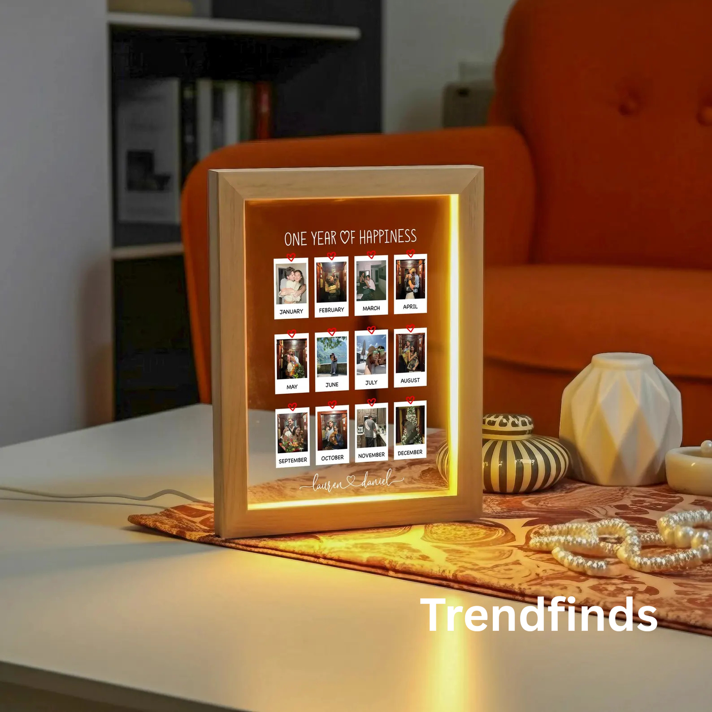 Personalised Light Photo Frame