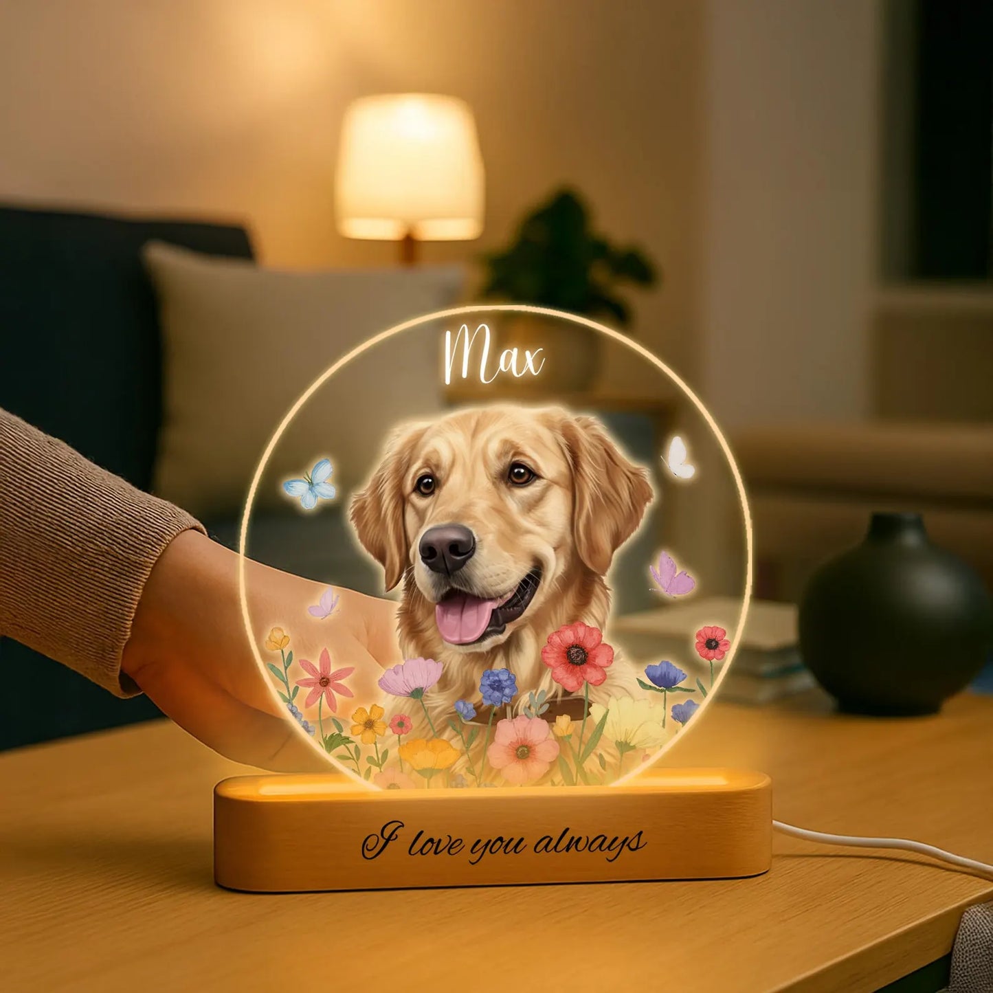 Dog Led Frame