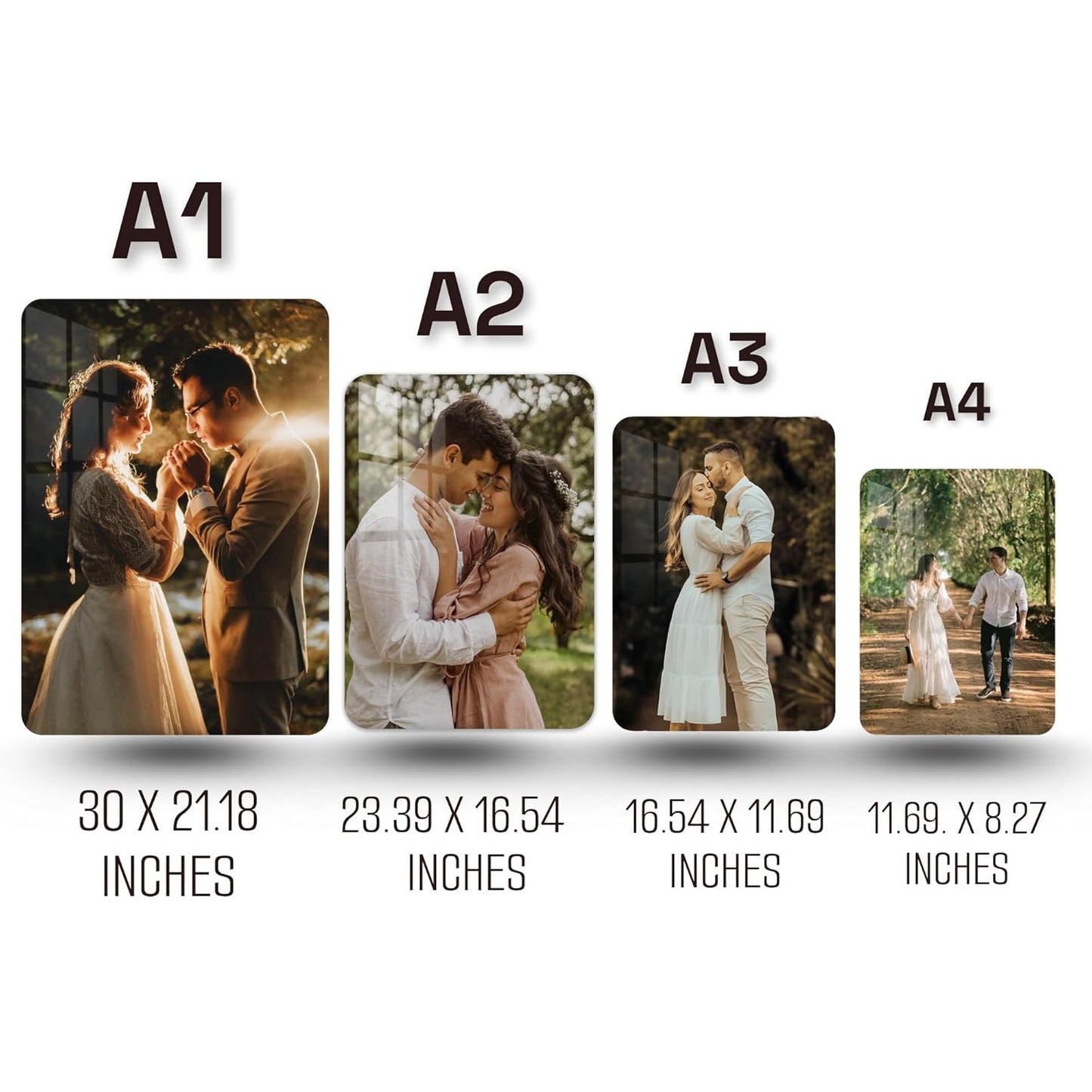 Love Theme Acrylic Photo Frame