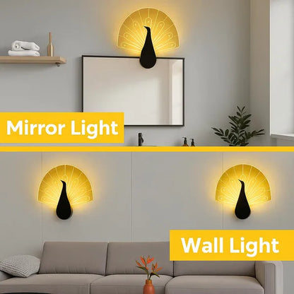 Fanora Peakock Wall Light