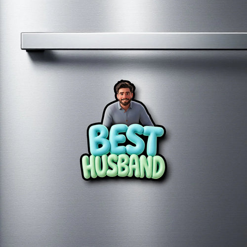 Best Husband Personalised Fridge Magnet