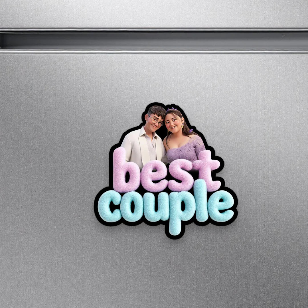 Best Couple Personalized Fridge Magnet