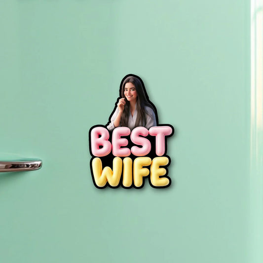 Best Wife Personalised Fridge Magnet