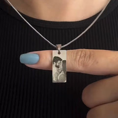 Forever Us Photo Necklace