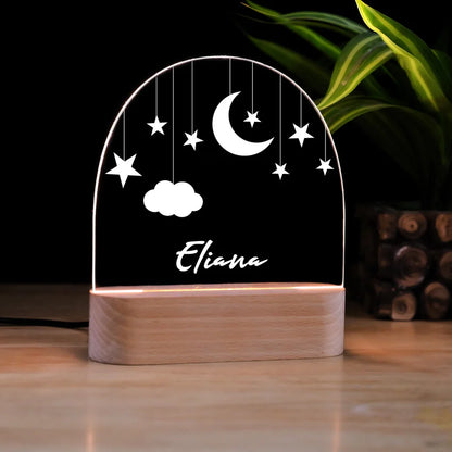 Personalised Fairy Kids Night Lamp