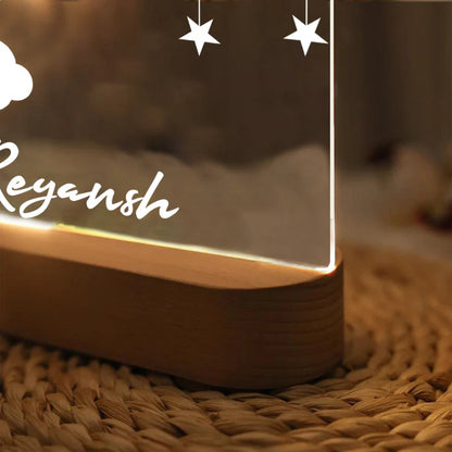 Personalised Fairy Kids Night Lamp