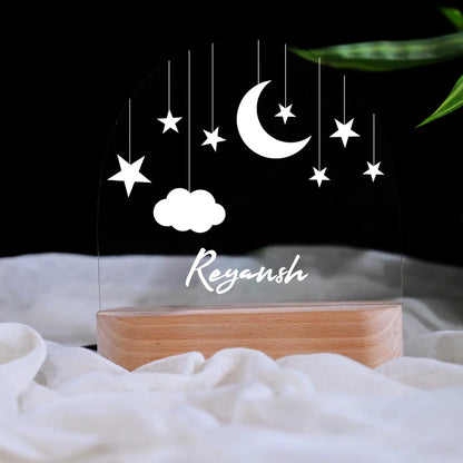 Personalised Fairy Kids Night Lamp