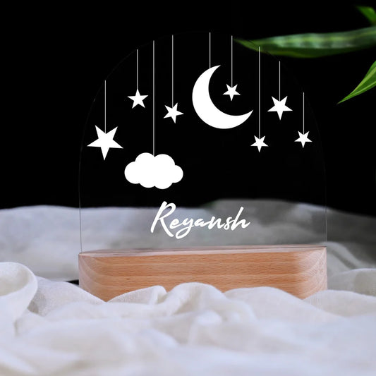 Personalised Fairy Kids Night Lamp
