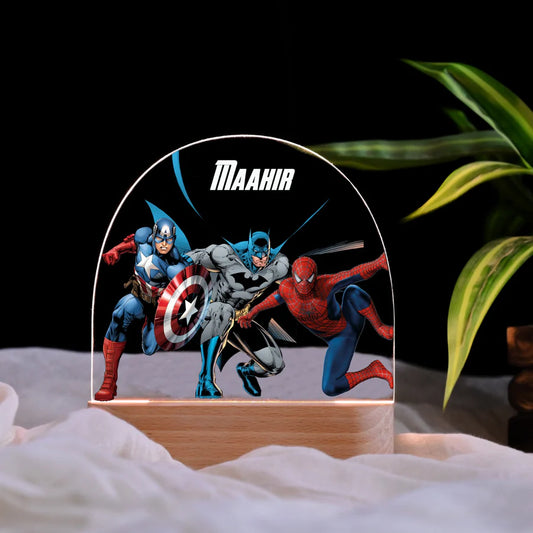 Personalised Animals Kids Night Lamp