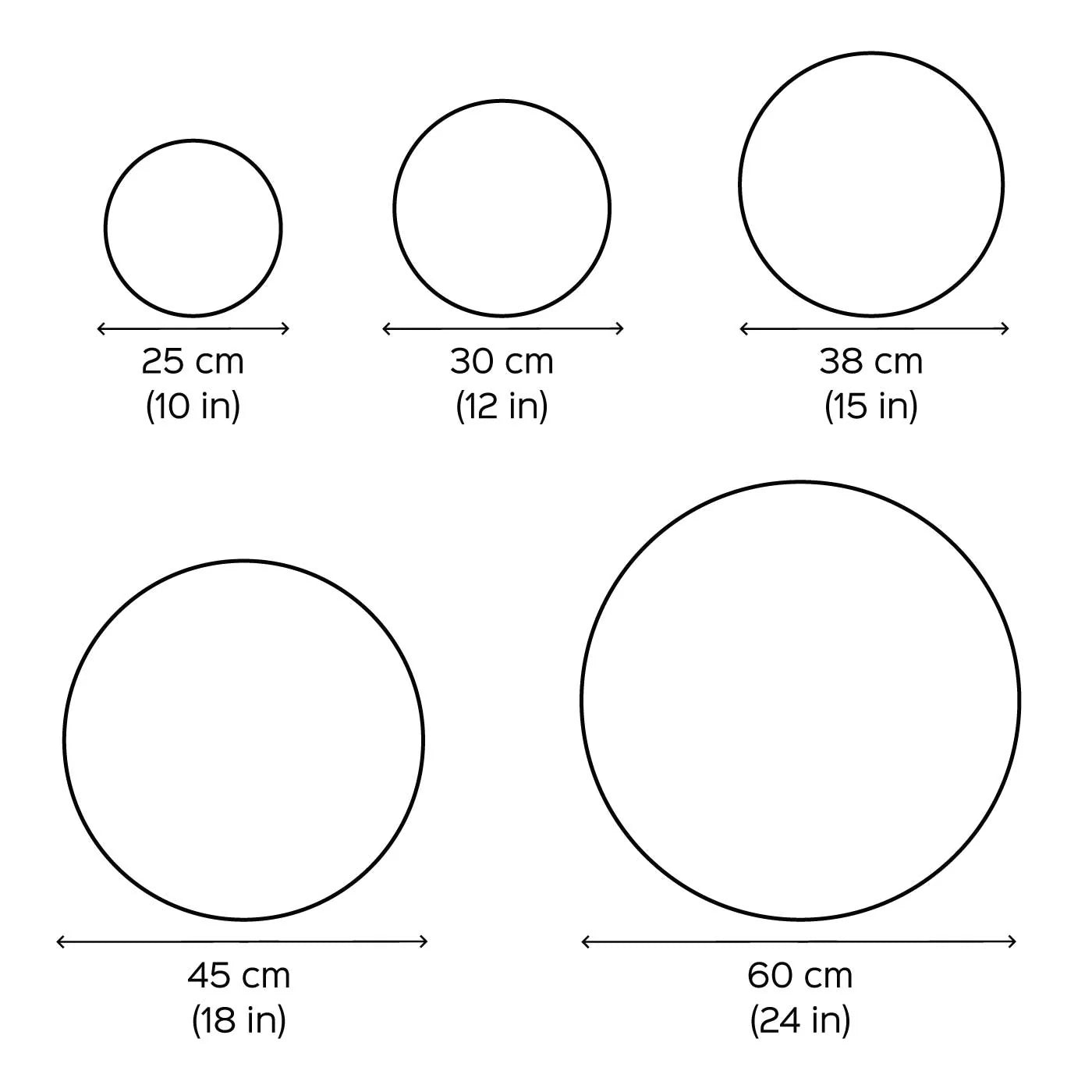 Personalized Round Gold & White Acrylic Name Plate