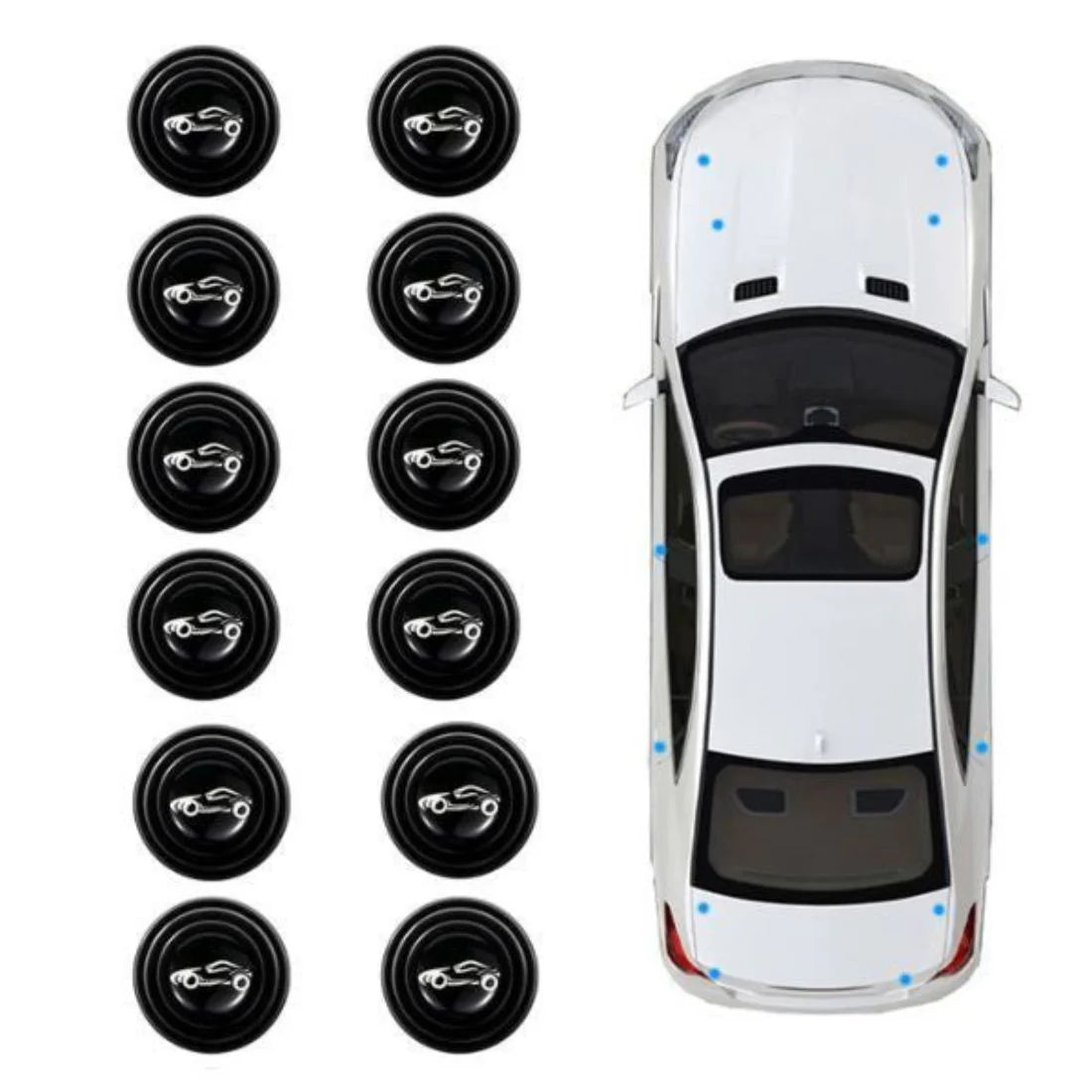 Car Door Shock Absorber Rubber Pad Protection for Door Protector