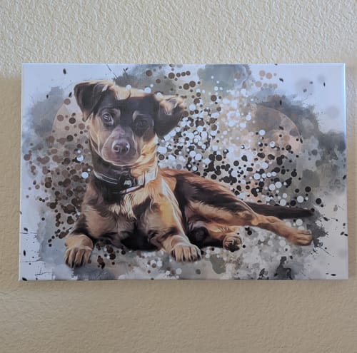 Personalized Pet Art - Canvas