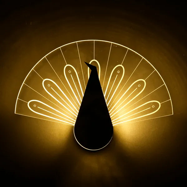 Fanora Peakock Wall Light