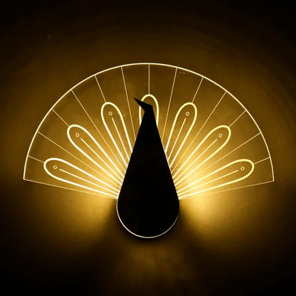 Fanora Peakock Wall Light