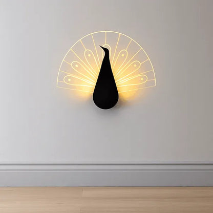 Fanora Peakock Wall Light