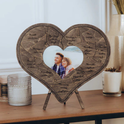 12 Reasons Why I Love You Wooden Puzzle