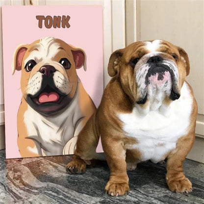 Personalized Pet Art - Canvas