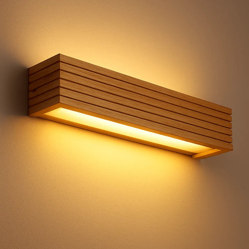 Wooden Wall Light - 14 Watt