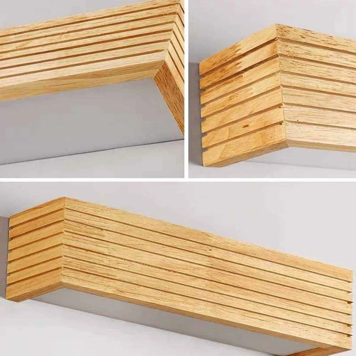Wooden Wall Light - 14 Watt